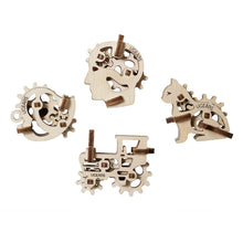 Load image into Gallery viewer, U-Fidgets Tribiks Puzzle - Set of 4