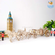 Load image into Gallery viewer, Ugears Royal Carriage Mechanical Model
