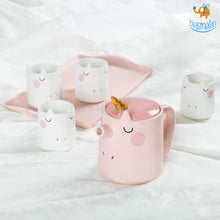 Load image into Gallery viewer, Unicorn Teapot Set - 6 Pc