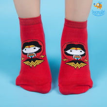 Load image into Gallery viewer, Wonder Woman Cartoon Socks