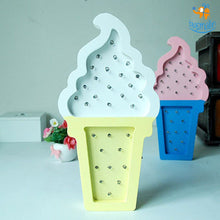 Load image into Gallery viewer, Wooden Ice Cream Lamp