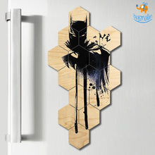 Load image into Gallery viewer, Wooden Batman Puzzle Fridge Magnets - Set Of 15