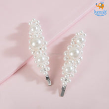 Load image into Gallery viewer, Pearl Hair Clips - Set of 2