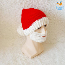 Load image into Gallery viewer, Santa Claus Beard Hat
