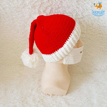 Load image into Gallery viewer, Santa Claus Beard Hat
