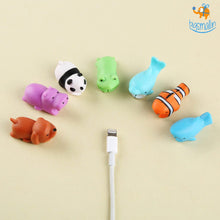 Load image into Gallery viewer, Animal Bites iPhone Cable Protector
