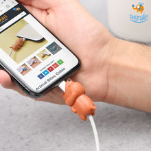 Load image into Gallery viewer, Animal Bites iPhone Cable Protector
