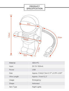 Astronaut USB Night Light