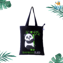 Load image into Gallery viewer, Panda Canvas Tote Bag
