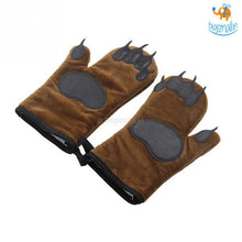Load image into Gallery viewer, Bear Paw Oven Mitts
