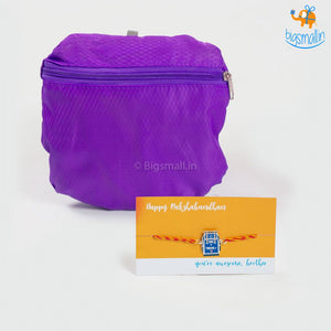 Backpacker Bro Rakhi Gift Set