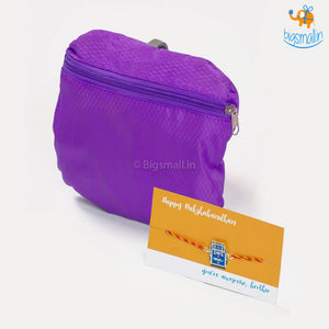 Backpacker Bro Rakhi Gift Set
