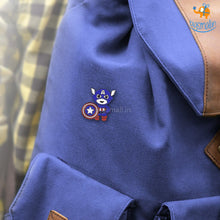 Load image into Gallery viewer, Captain America Metallic Lapel Pin

