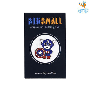 Captain America Metallic Lapel Pin