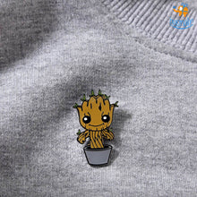 Load image into Gallery viewer, Groot Metallic Lapel Pin
