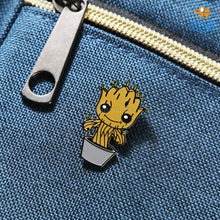 Load image into Gallery viewer, Groot Metallic Lapel Pin
