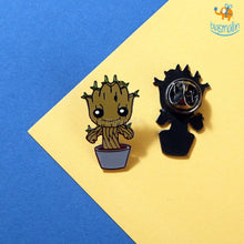 Load image into Gallery viewer, Groot Metallic Lapel Pin
