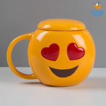 Load image into Gallery viewer, Hearty Eyes 3D Emoji Mug
