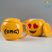 Load image into Gallery viewer, Hearty Eyes 3D Emoji Mug
