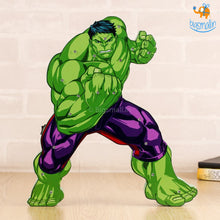 Load image into Gallery viewer, Hulk Wooden LED Lamp
