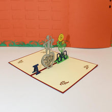 Load image into Gallery viewer, I Love Dad Pop Up Card
