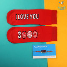 Load image into Gallery viewer, I Love You 3000 Rakhi Gift Set
