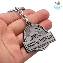 Load image into Gallery viewer, Jurassic Park Metallic Keychain
