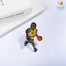 Load image into Gallery viewer, Kobe Bryant Lapel Pins - Set of 2
