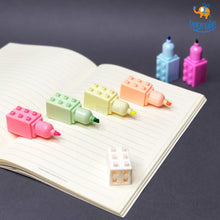 Load image into Gallery viewer, Lego Blocks Highlighter Set - 6 pc
