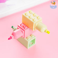 Load image into Gallery viewer, Lego Blocks Highlighter Set - 6 pc
