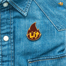 Load image into Gallery viewer, Lit Lapel Pin
