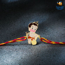 Load image into Gallery viewer, Little Hanuman Rakhi Gift Set
