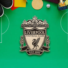 Load image into Gallery viewer, Liverpool Engraved Wooden Crest
