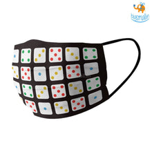 Load image into Gallery viewer, Ludo King Cotton Mask With Filter
