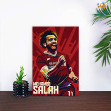 Load image into Gallery viewer, Footballer Printed Wooden Poster
