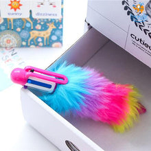 Load image into Gallery viewer, Multicolored Fur Pen - Set of 2
