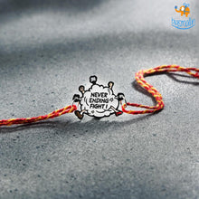 Load image into Gallery viewer, Never Ending Fight Rakhi
