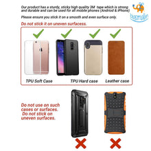 Load image into Gallery viewer, Pink Glitter Mobile Stand with Finger Grip
