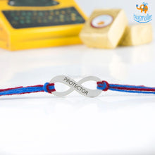 Load image into Gallery viewer, Protector Bro Rakhi Keychain
