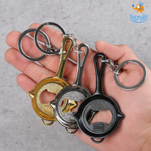 Load image into Gallery viewer, PUBG Pan Metallic Keychain and Bottle-Opener

