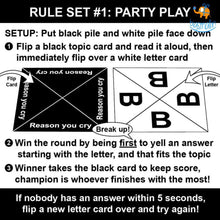 Load image into Gallery viewer, Quick And Dirty Party Card Game
