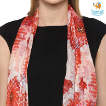 Load image into Gallery viewer, Paint It Red Modal Scarf
