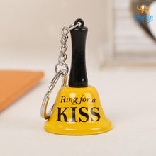 Load image into Gallery viewer, Ring For A Kiss Keychain
