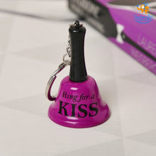 Load image into Gallery viewer, Ring For A Kiss Keychain

