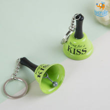 Load image into Gallery viewer, Ring For A Kiss Keychain
