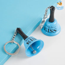 Load image into Gallery viewer, Ring For A Kiss Keychain
