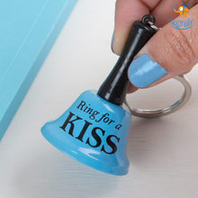 Load image into Gallery viewer, Ring For A Kiss Keychain
