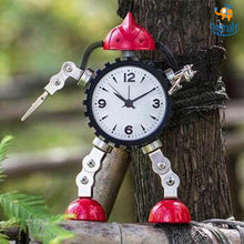 Load image into Gallery viewer, Robot Desk Alarm Clock
