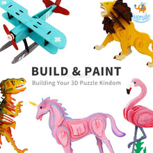 Load image into Gallery viewer, Painting 3D Wooden Puzzle - Butterfly
