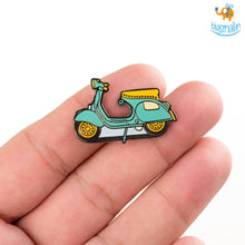 Load image into Gallery viewer, Scooter Lapel Pin
